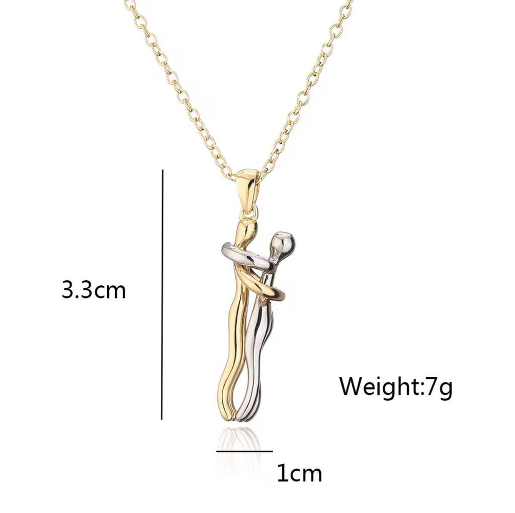 Love Couple Necklace Set